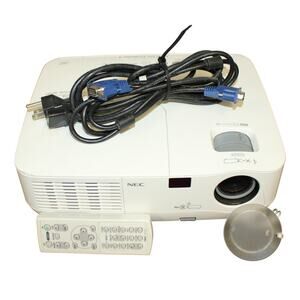 NEC NP215 DLP Projector with Remote and Cables